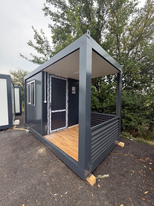 Containere modulare lipite intre ele sau tip terasa vitrina orice model cerut se poate executa pe comanda