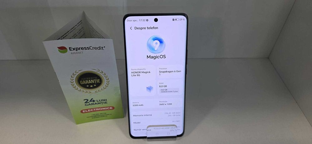 Honor  Magic 6 Lite  (Ag8 Tudor/B75307) – Garantie 2 Ani!