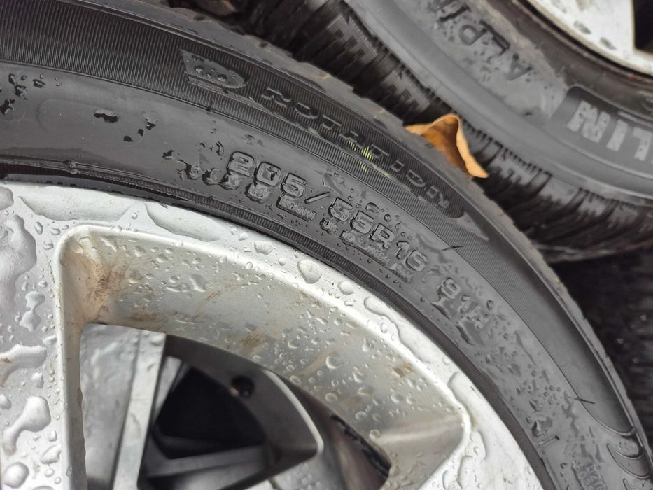 Roti Jante Anvelope 205/55/16 5x112 VW Golf Audi A3 A4 Skoda Octavia