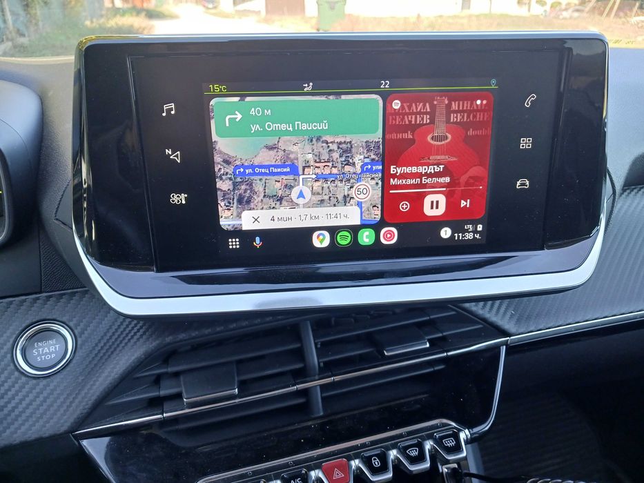 Мултимедия за пежо208 21г