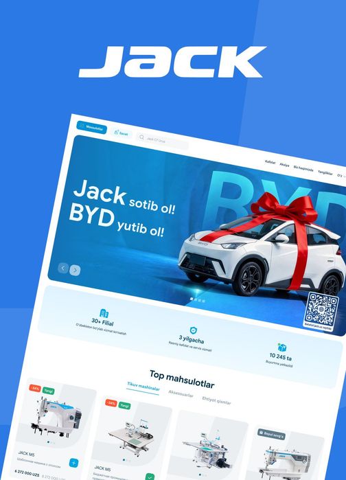 Biznesingiz uchun zamonaviy veb-sayt va mobil ilova yaratamiz