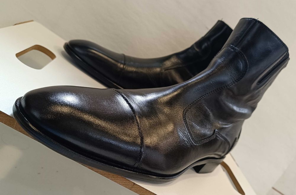 Ghete jodhpur de lux lucrate manual 42 42.5 Corvari piele naturala