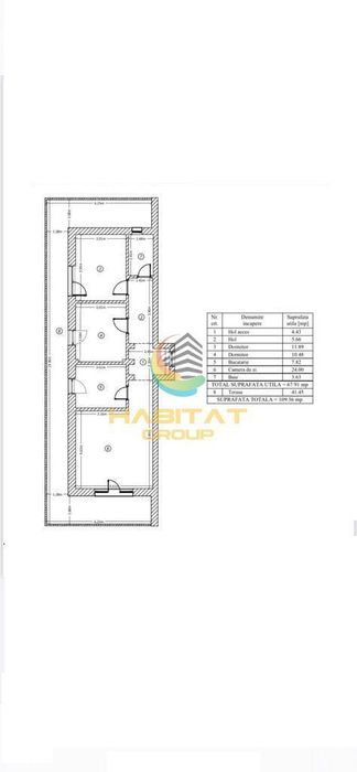 Pallady 3 camere 109 mp + loc parcare  ACTE GATA DE MUTARE
