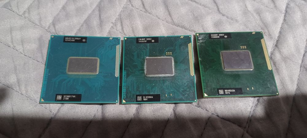 Процессоры на ноутбук