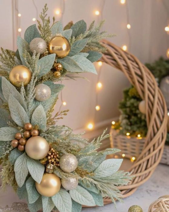 Укрась свой дом к новому году! Венки ручной работы!