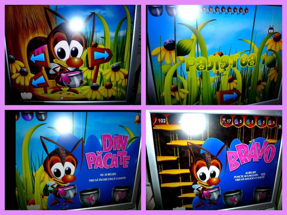 Joc Albinutele Colorate, CD, copii prescolari, in romana si maghiara.