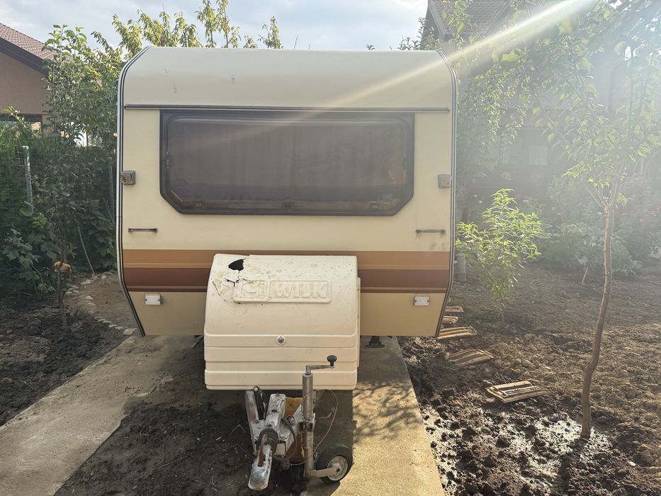 Rulotă WILK Safari 410 înmatriculată – cort impecabil + generator inclus