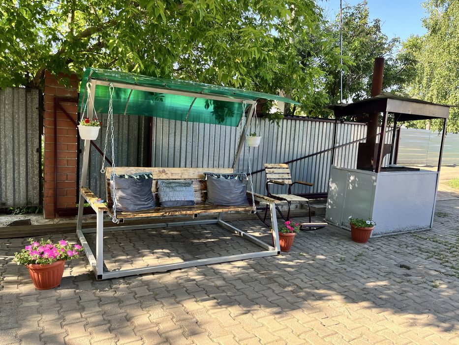 Домики в Боровом возле озера
