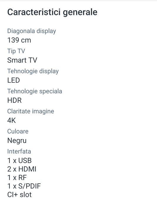 Smart TV Samsung 55TU7092 / 139cm / 4K