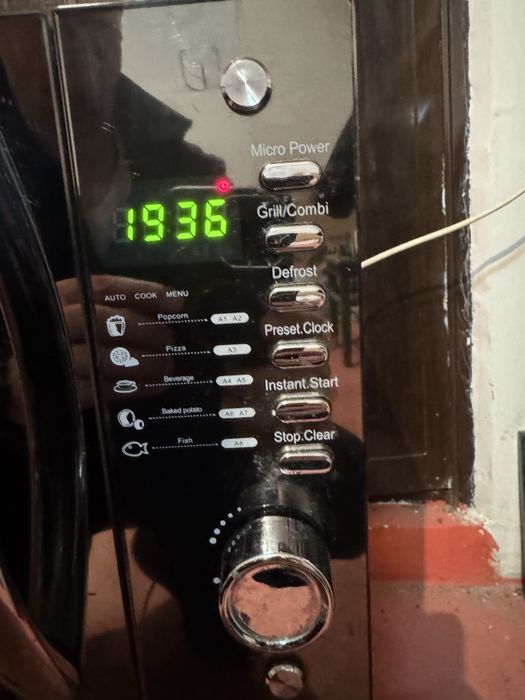 Cuptor cu microunde Digital Albatros MWA-20DG1S, 800W, Grill, Argintiu