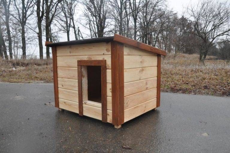 Собачья будка утепленая, вольеры