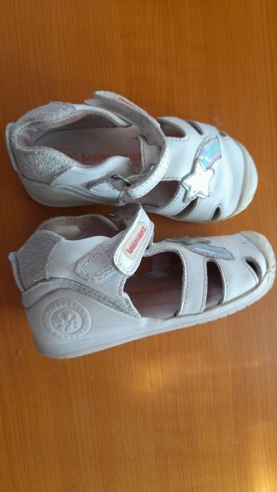 Sandale piele Biomecanics marimea 21