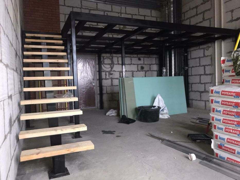 Антресольный этаж из металла | Второй уровень | Изготовление и монтаж