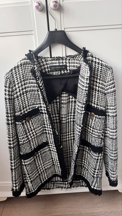 Сако Зара Zara от туид
