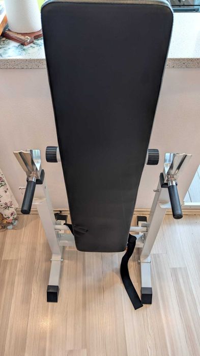 Home Gym-Banca reglabila si pliabila, gantere, bare si greutati (65kg)