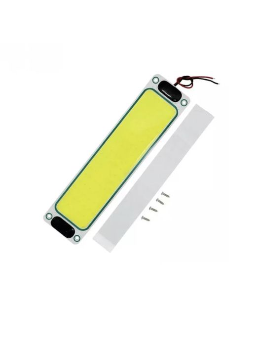 Set 2 Lampi LED COB pentru Iluminat Interior Auto 12-24V, alb, 40x6, 2x1, 2cm