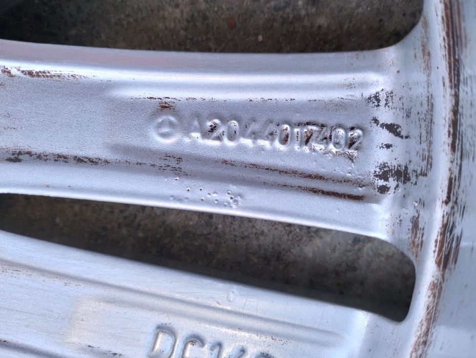 Jante aluminiu originale Mercedes 5x112,R 17