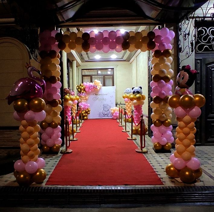 Оформление шарами в Ташкенте