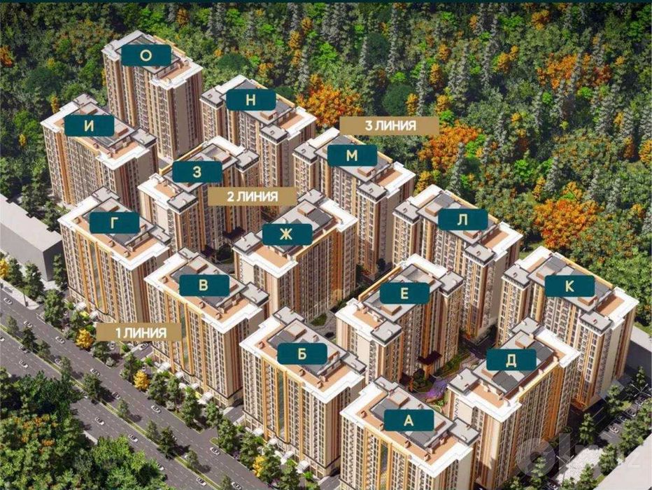 GAGARIN AVENUE 88m2 Lokaatsiyasi juda zo'r. G blokda