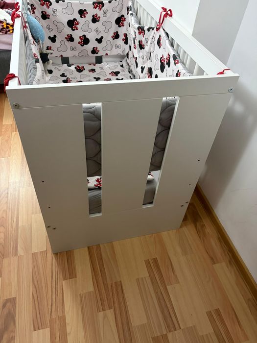 Pătuț bebe  cu protecții