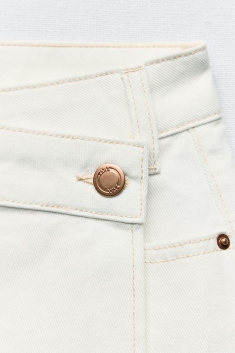 Дънкова пола-къси панталони ZARA XS-S размер