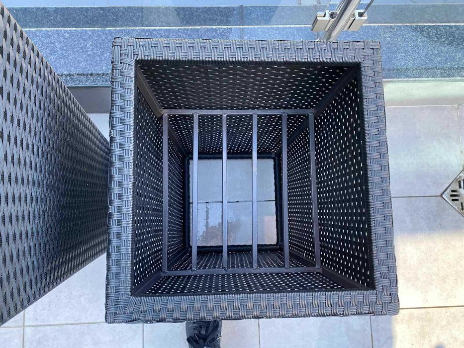 Кашпа за цветя,Ратанова кашпа,Саксия,Външна кашпа,мебел,луксозна