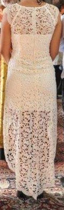 Официална дантелена рокля