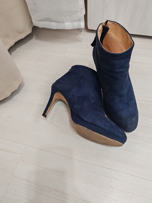 Botine blu Fashion Style