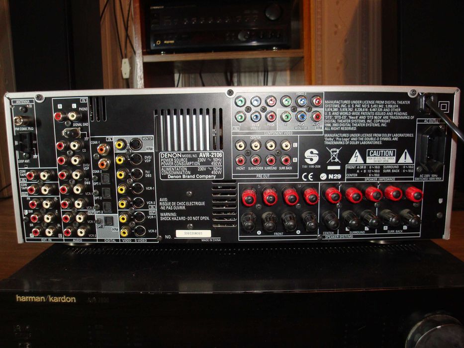 Denon AVR-2106 качествен 7.1 транзисторен усилвател