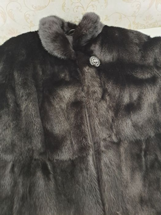 Шуба норковая укороченная