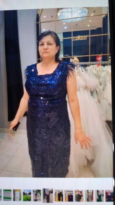 Vand rochie soacră purtată o oră marimea 46-48 ! Preț 500 lei!