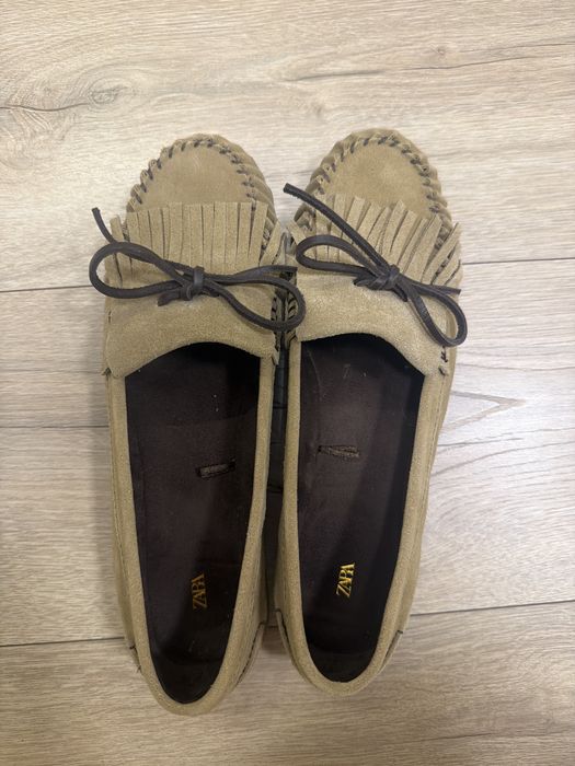 Лоферы/топсайдеры Zara