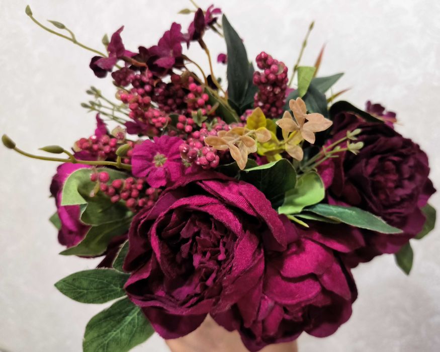 Искусственные цветы для декора