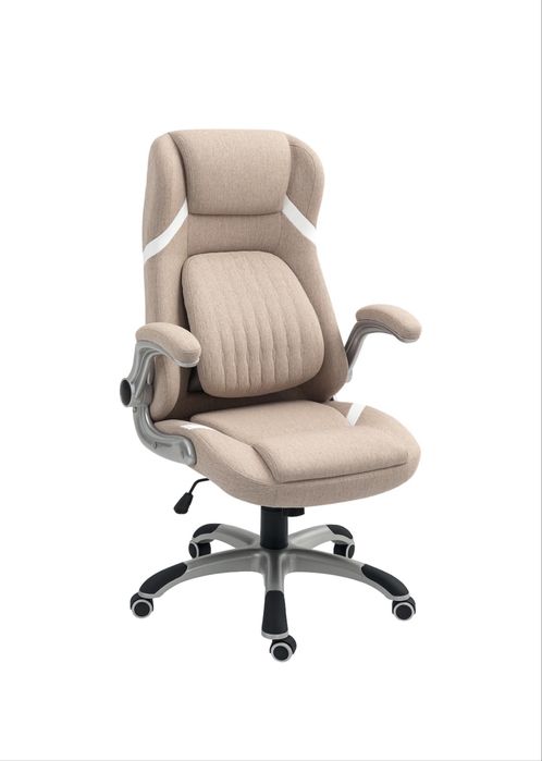 Ергономичен офис стол кафяв