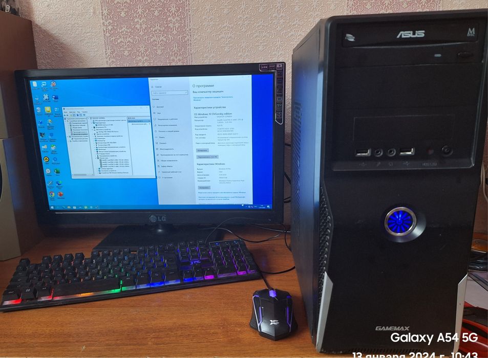 Продам компьютер  Core i5, ОЗУ 16 GB