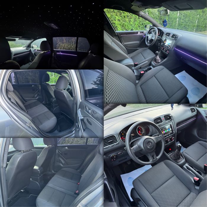 VW GOLF. 6 - 1.4 MPI BENZINA / 2011 / Euro 5 / Navi / Senzori / NR Valabile