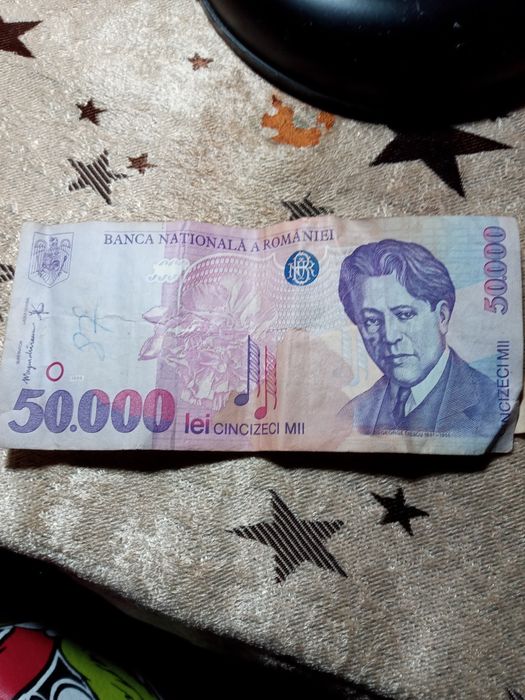 Bagnote vechii de vânzăre.