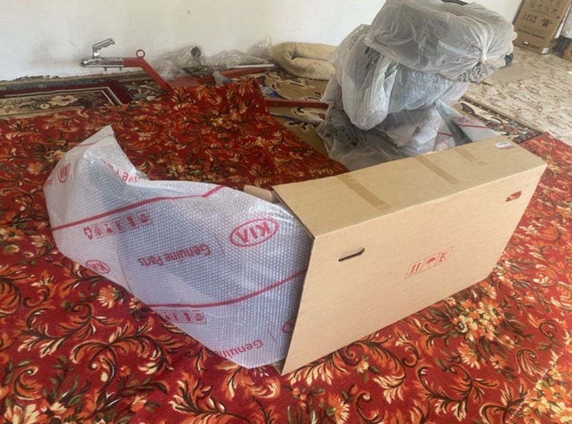 Бампер на Киа Оптима