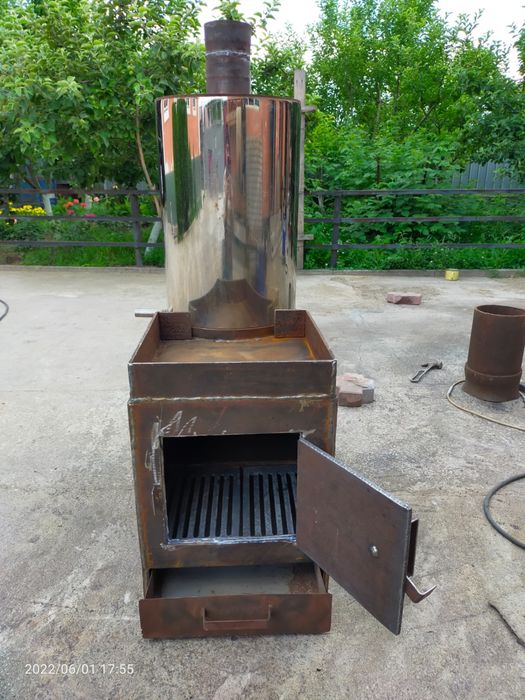 Квадратный банный котел