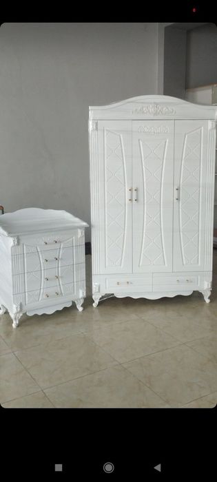 Манеж + шкаф + камод