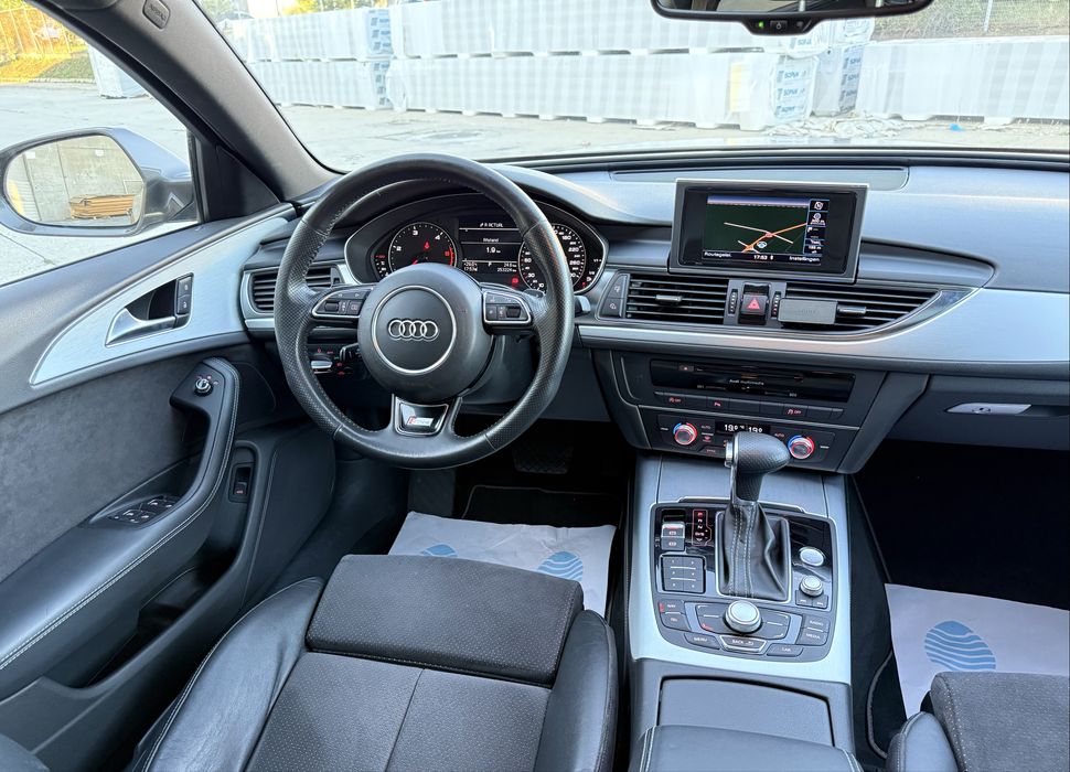 Audi A6 S-Line , 2.0 Tdi 177 cp ,Automat, Led , Xenon , Panoramic, Alcantara , Istoric Km !