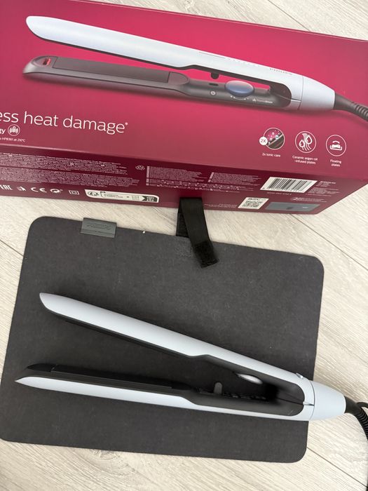 Утюжок philips голубой