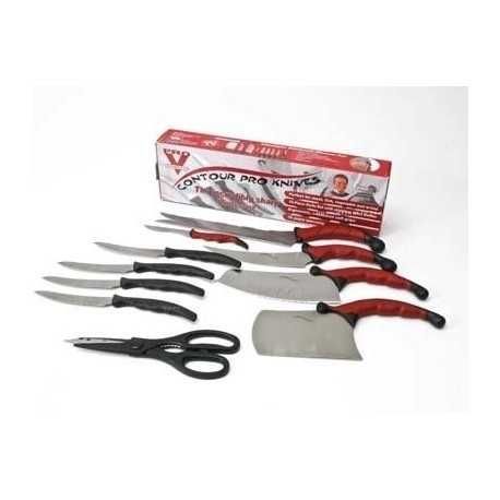 Set 10 Cutite Contour Pro V Cu Suport Magnetic