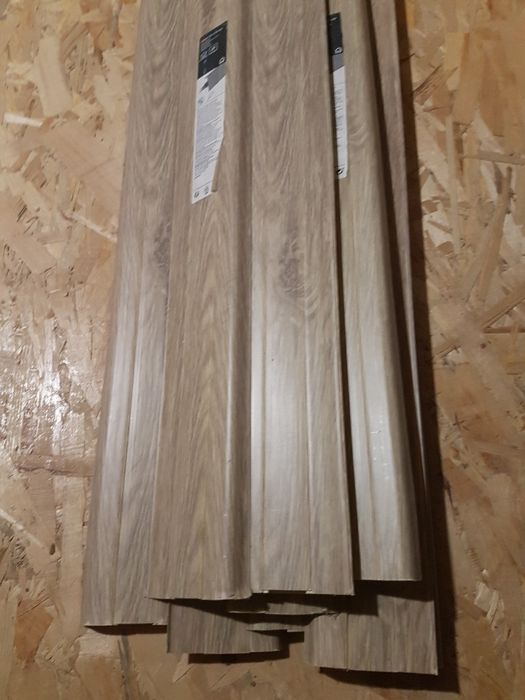 Plintă pvc stejar