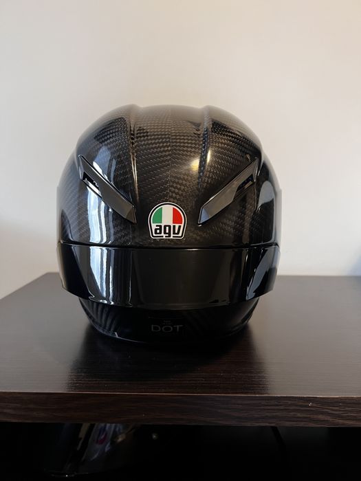 Agv pista gp rr - marimea s - glossy black