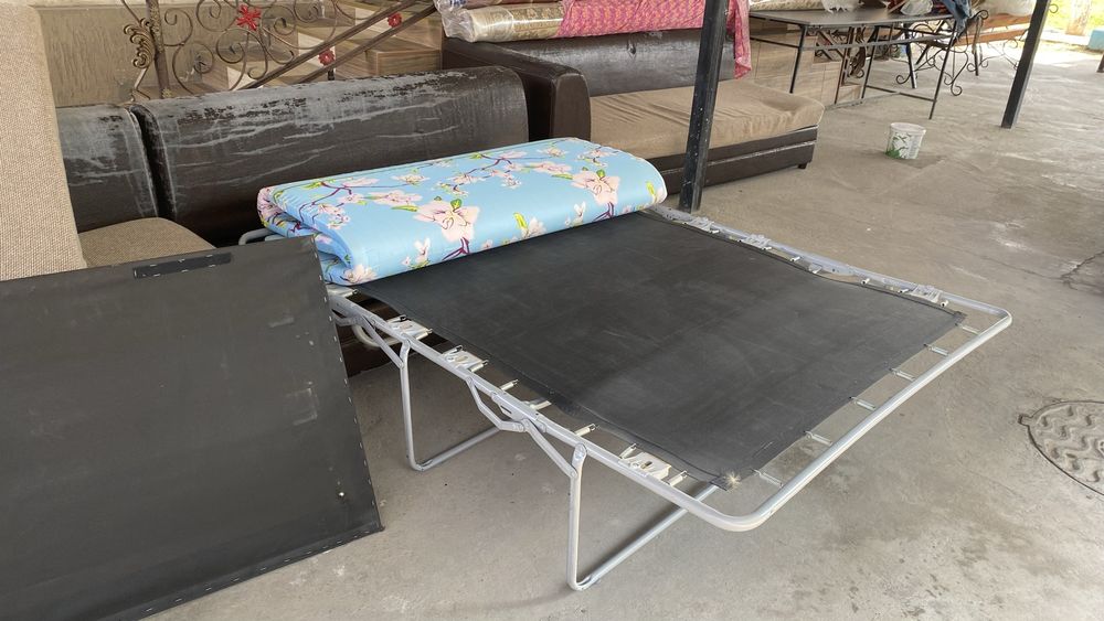 Диван угловой темный коричневый