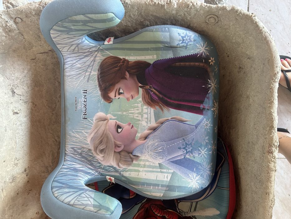 Scaun / Înălțător Auto Copii 15-36 kg – Spider-Man / Frozen