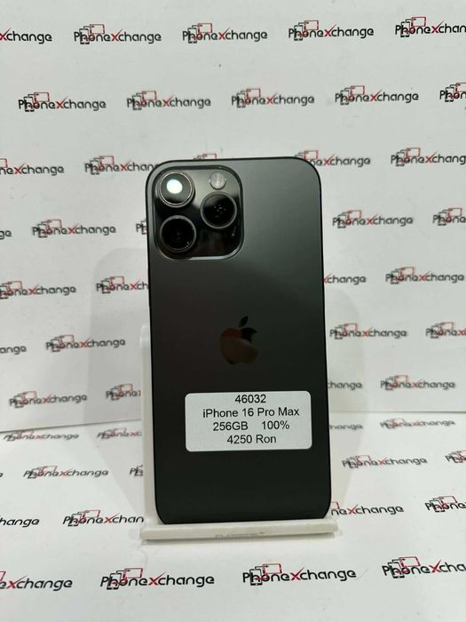 iPhone 16 Pro Max Black Neverlocked 256GB