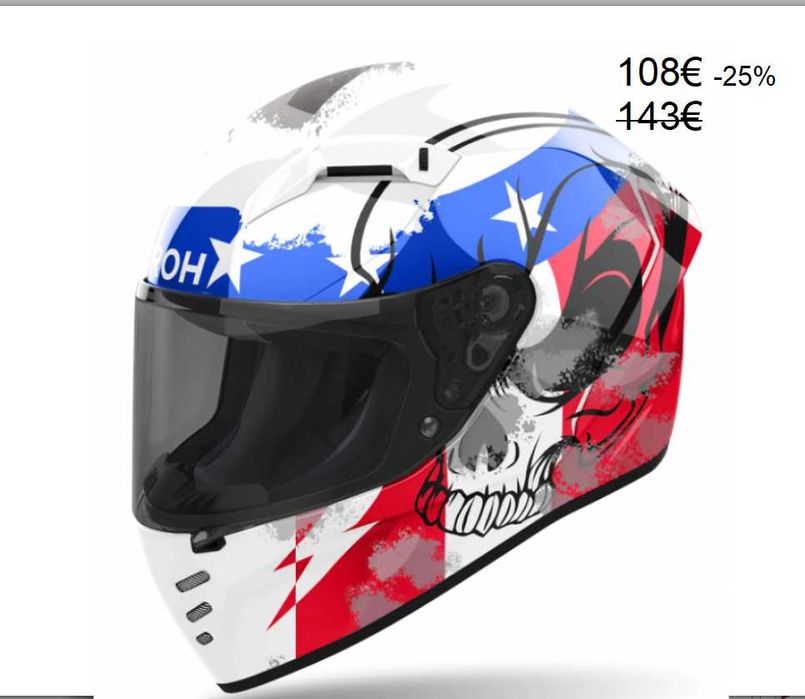 Нови мото каски MT Helmets  и AIROH, различни размери