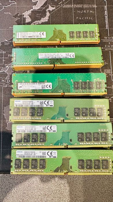 Memorii DDR4 8GB 2400MHz 2666MHz Samsung Micron SK Hynix Kingston